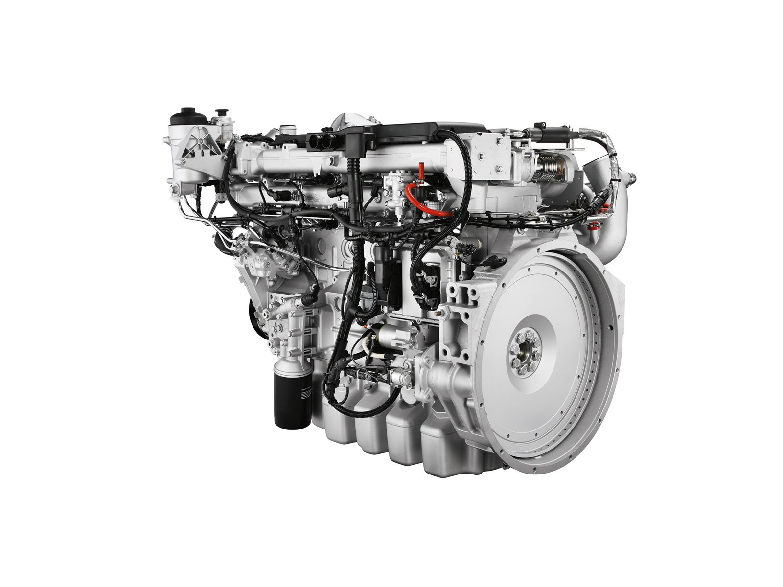 De MAN D08-motor