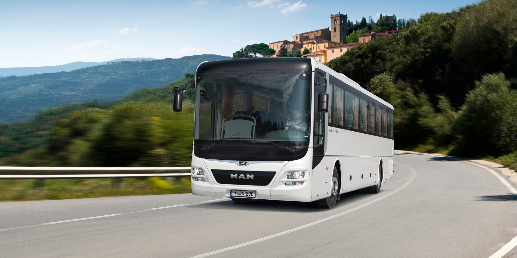 MAN Lion’s Intercity kaupunkiliikenteessä