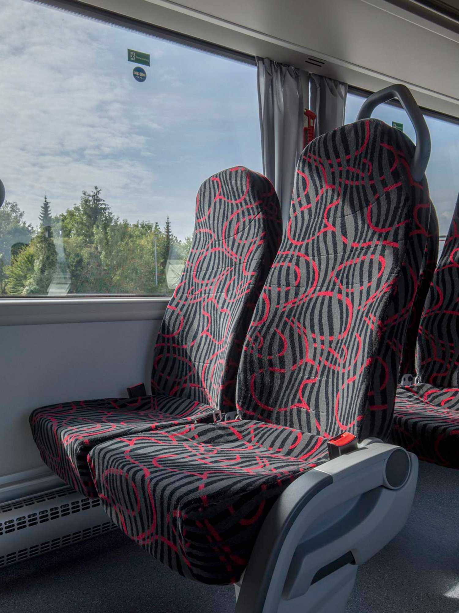 MAN Lion’s Intercityn istuimet