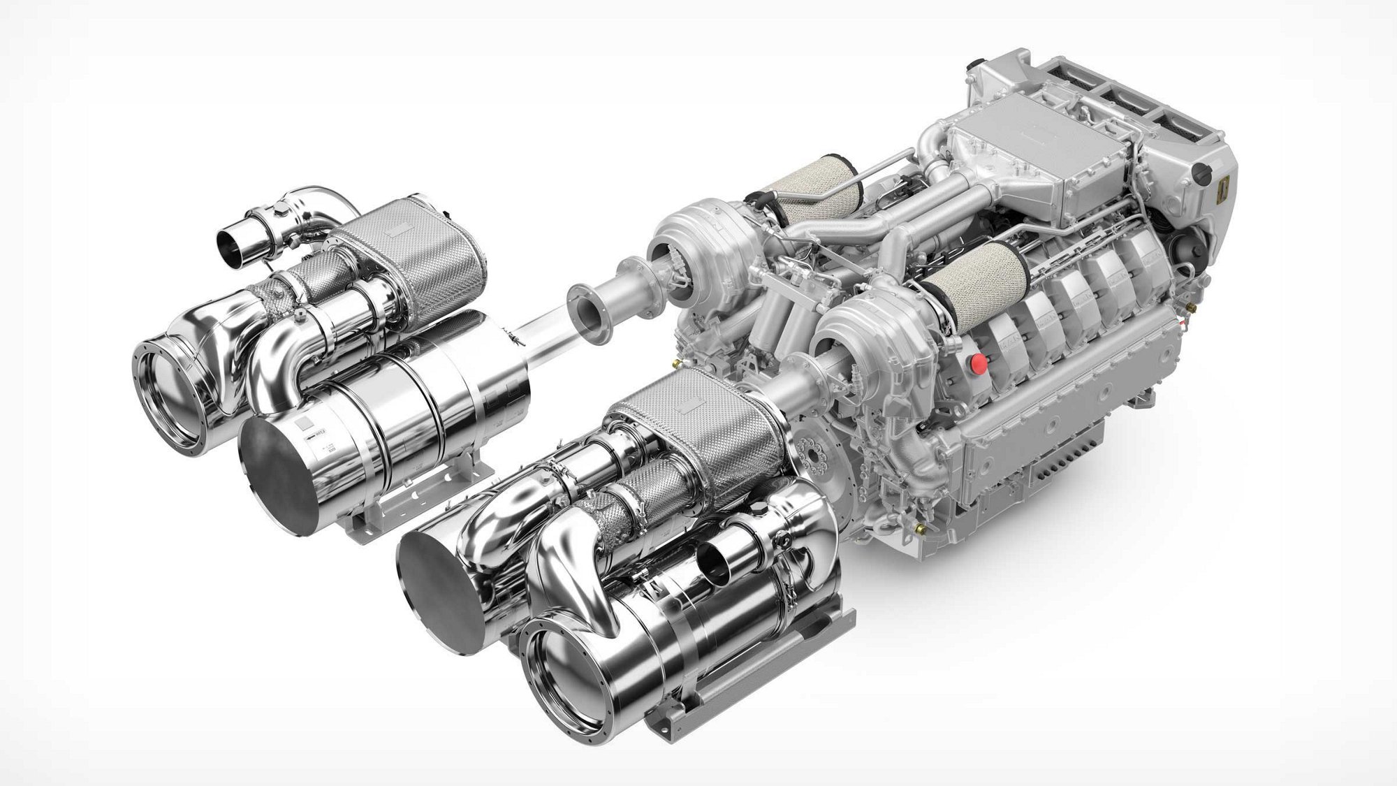 MAN marine engines for commercial shipping