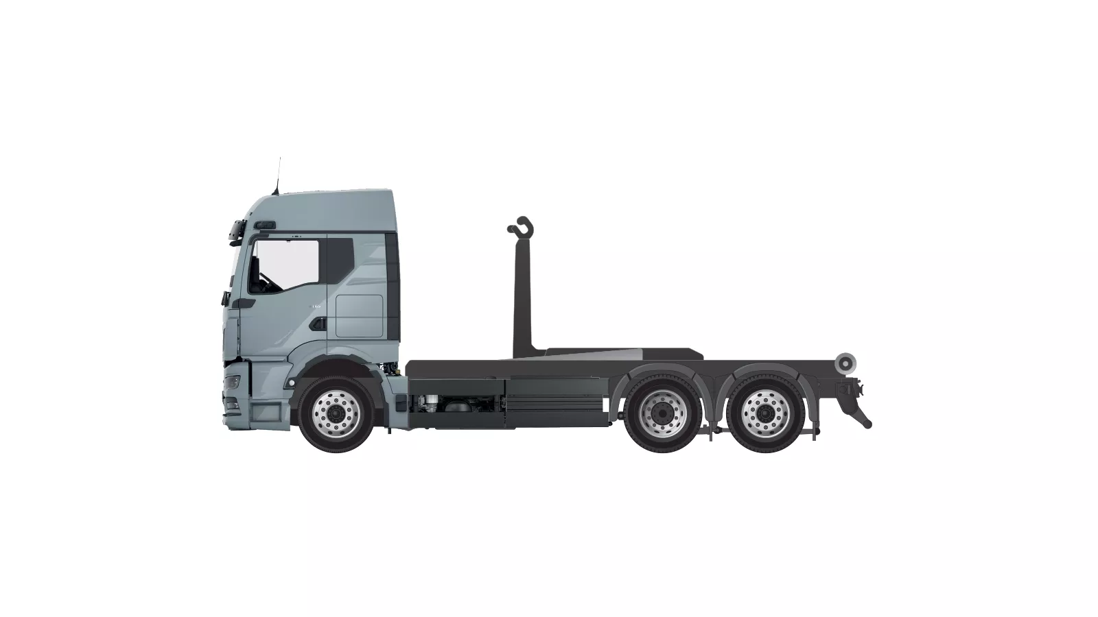 Roll-off skip loaders