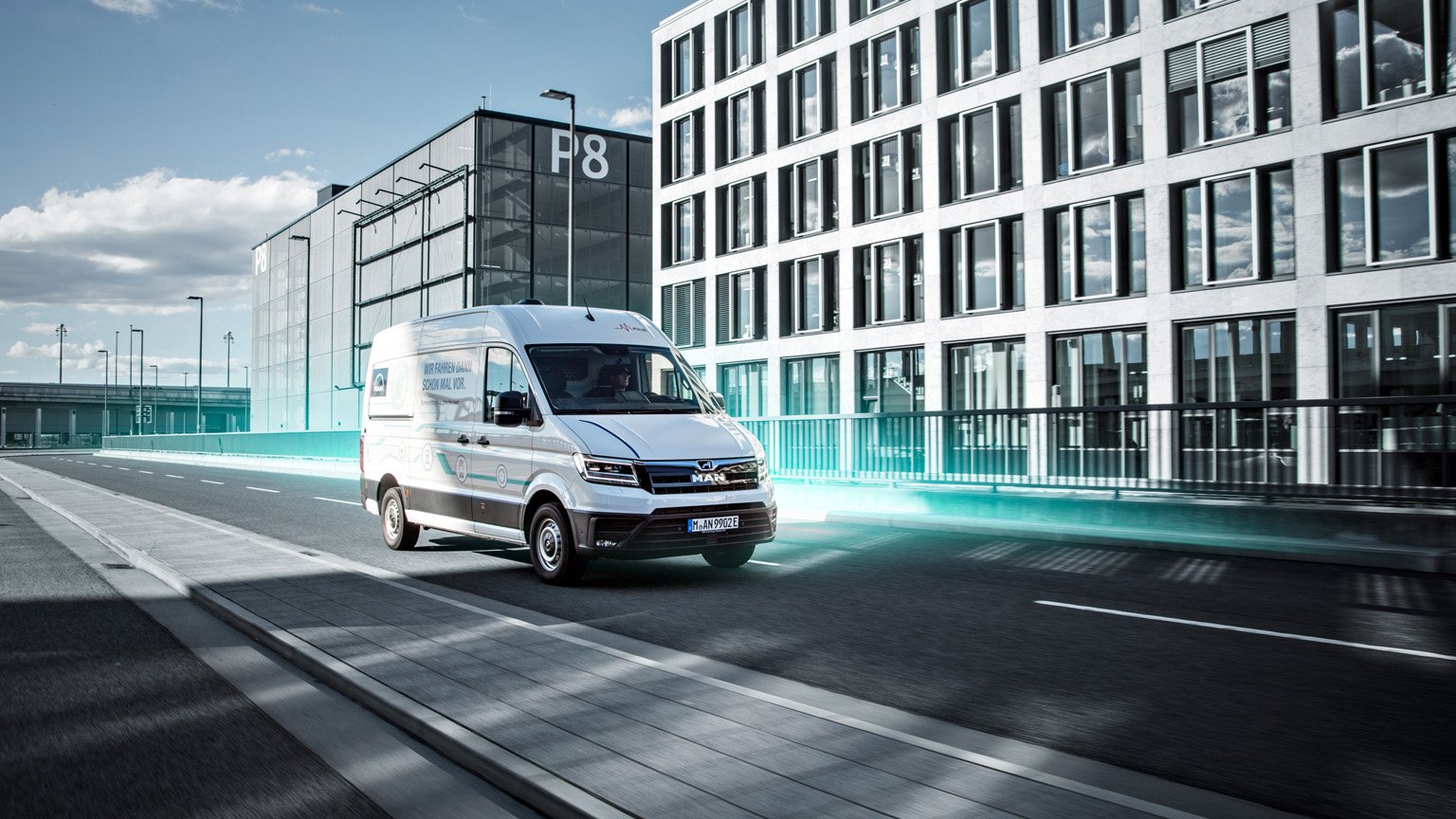 MAN’s all-electric van: MAN eTGE
