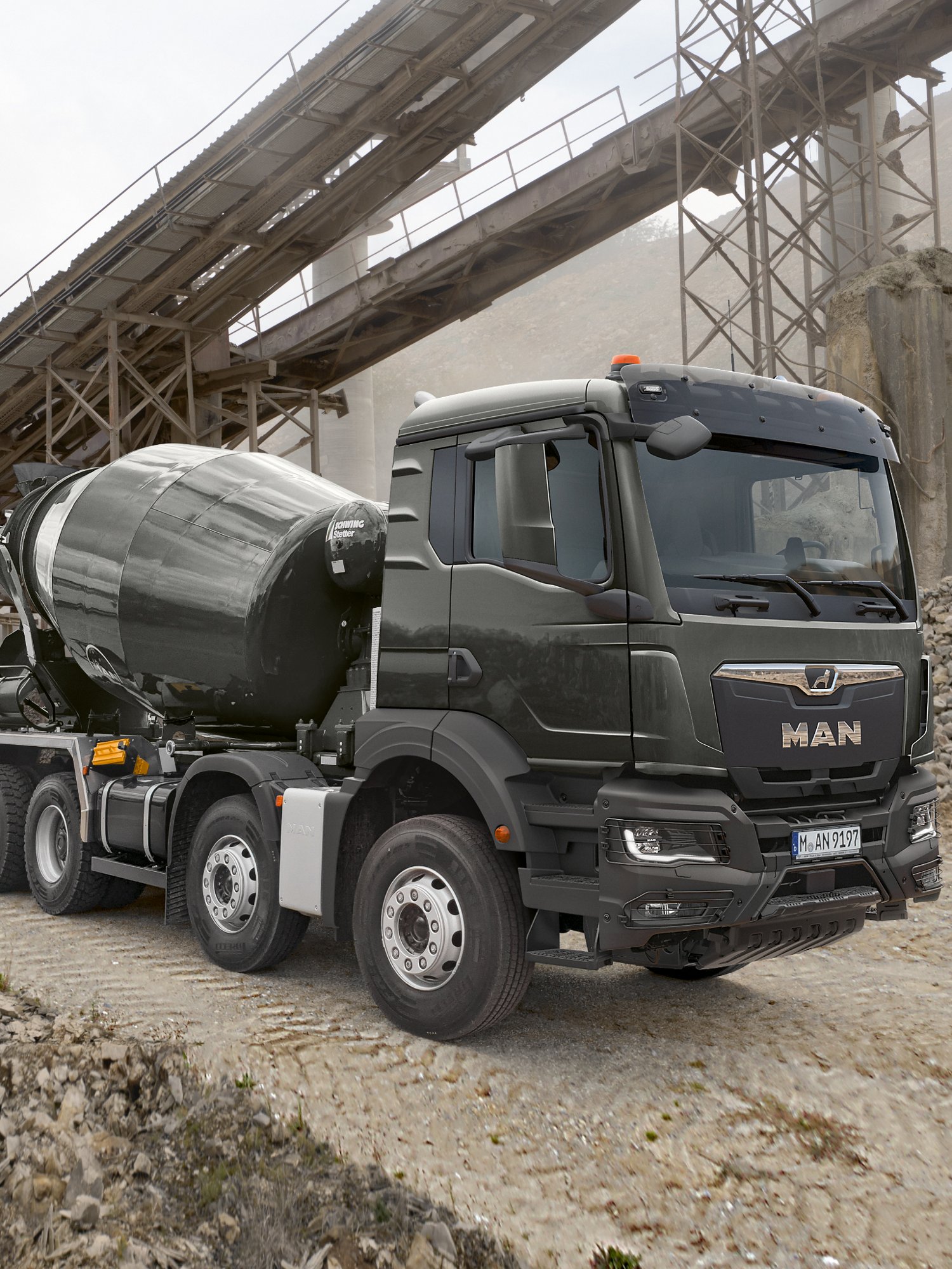 Camions malaxeurs MAN