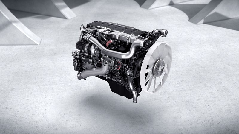 Motor MAN D26: até 80 kg mais leve do que o seu antecessor