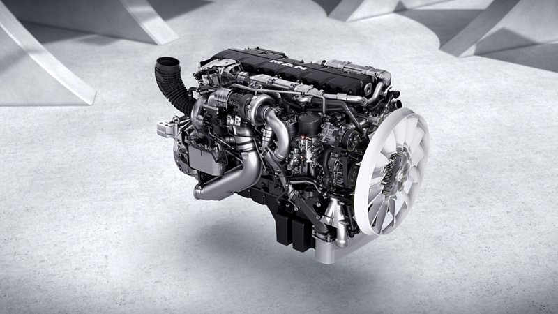 MAN D38-motor