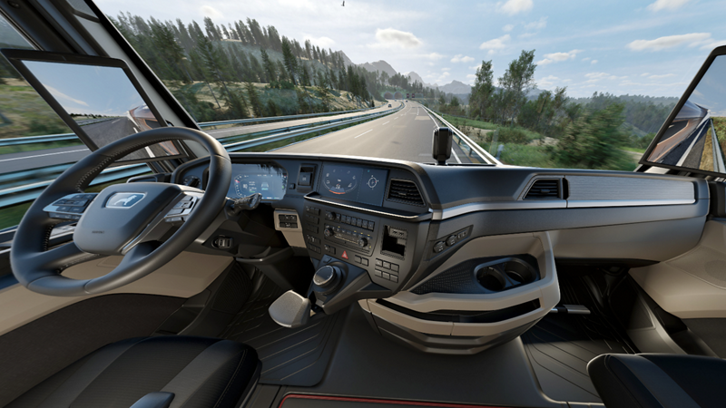 Our MAN GM cab can be used universally in long-haul transport. It offers a driver-focused, ergonomic cockpit and generous living and sleeping comfort.