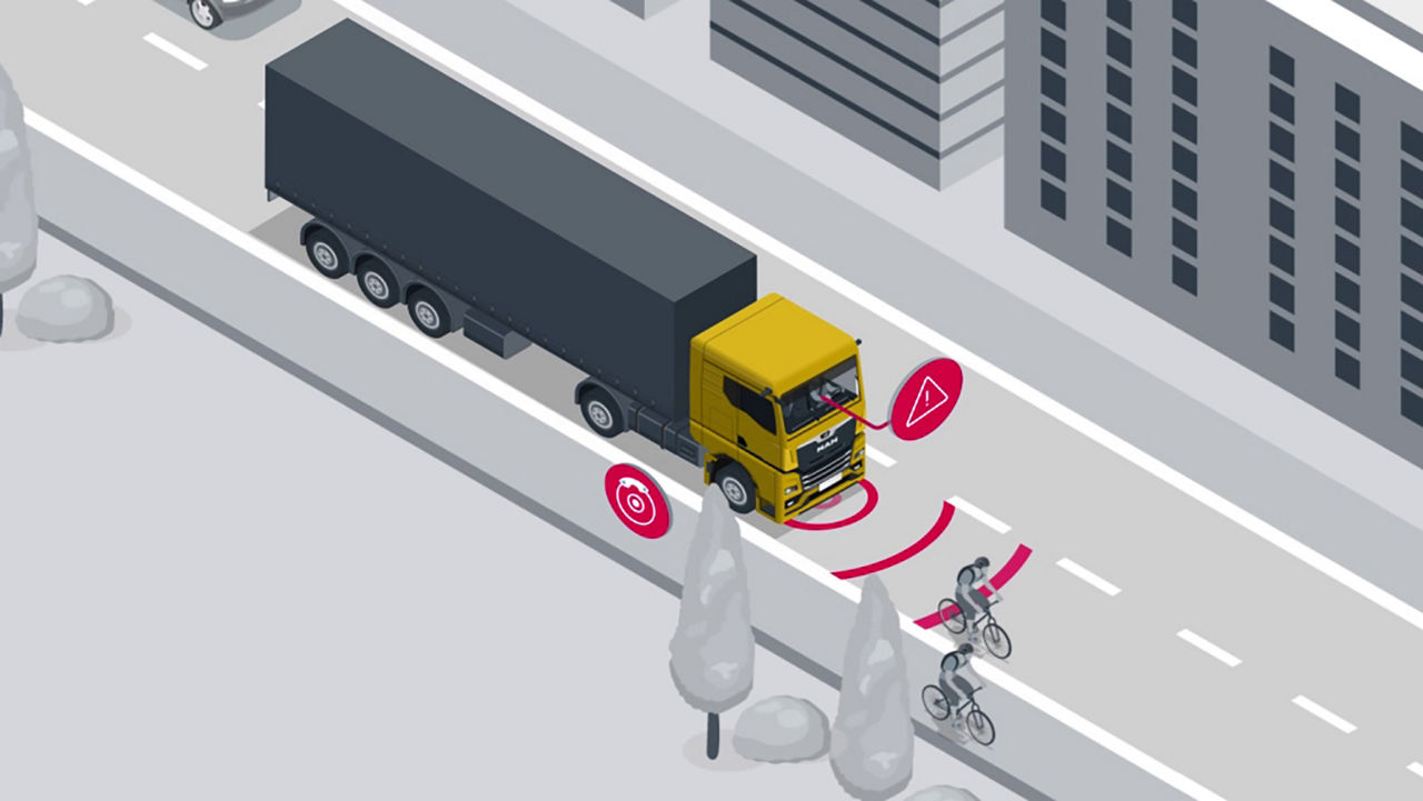 MAN Assistenzsysteme für Lkw