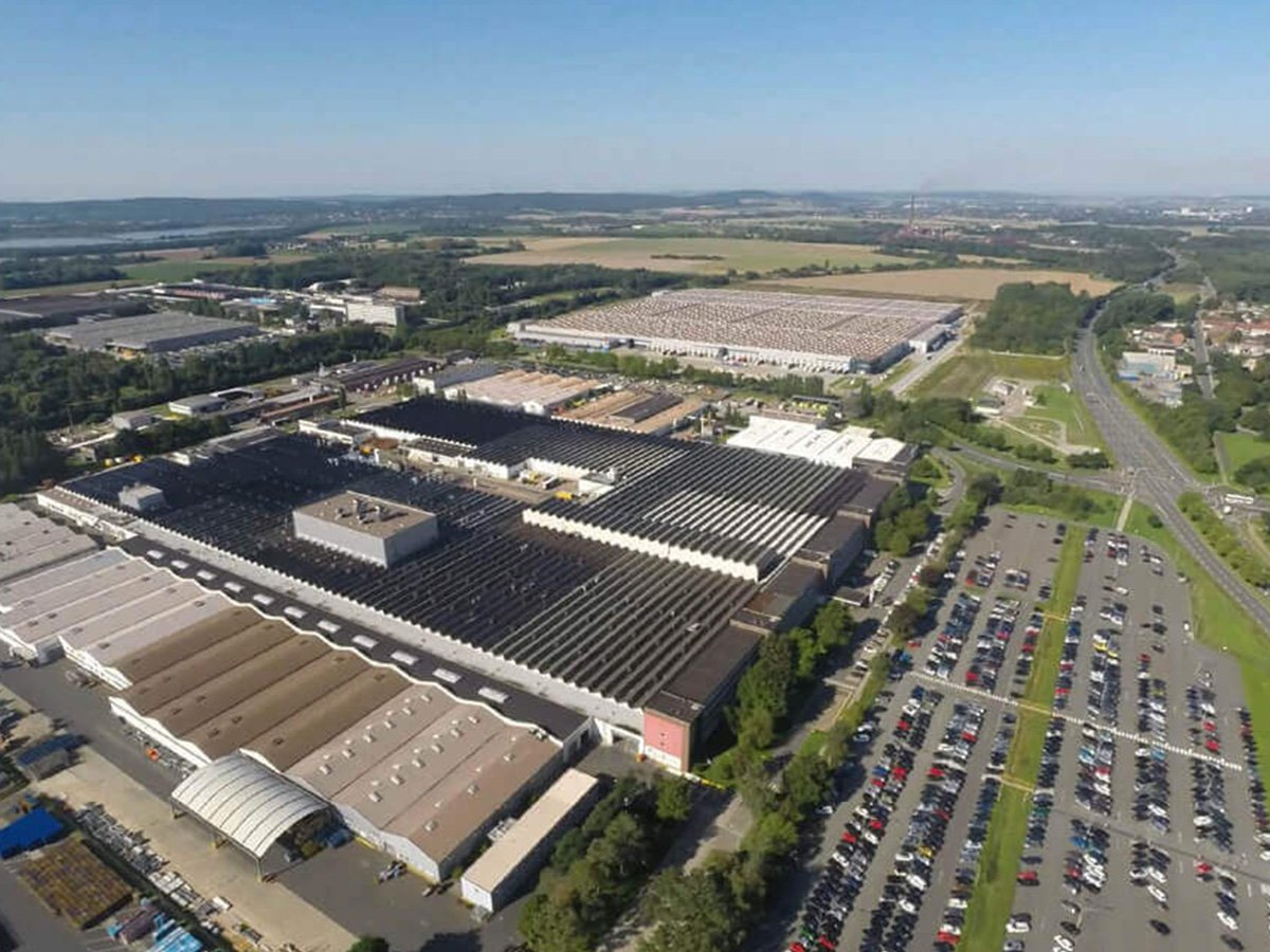 Das MAN-Werk in Salzgitter von oben