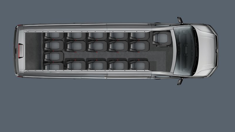 Optimal space management thanks to clever seat configuration