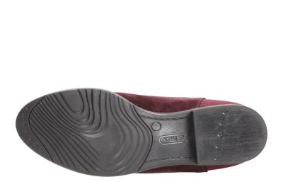 Caddy Belle Aubergine Suede | Clarks