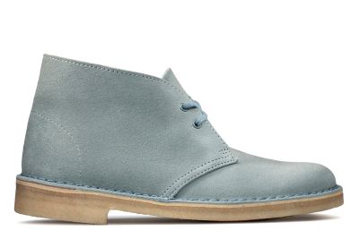 Blauwe Clarks Desert Boot Blauwe Clarks Desert Boot