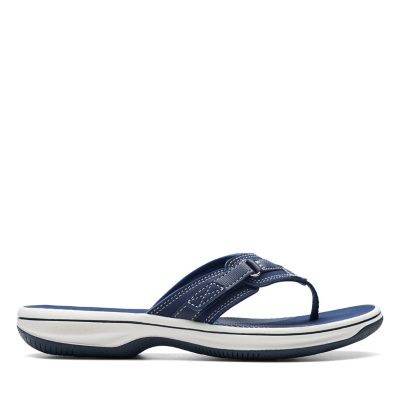 clarks flip flops womens