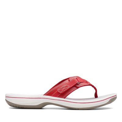 red flip flops ladies