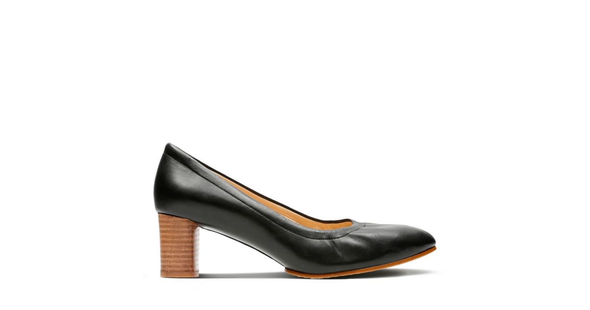 Grace Isabella Black Leather | Clarks