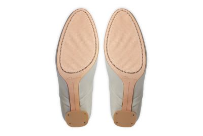 light grey leather shoes