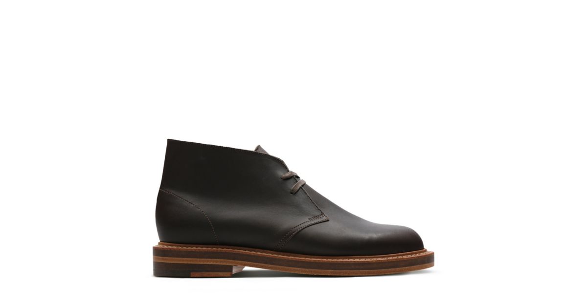 clarks desert boots dark brown