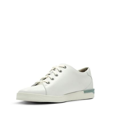Stanway Lace White Leather | Clarks