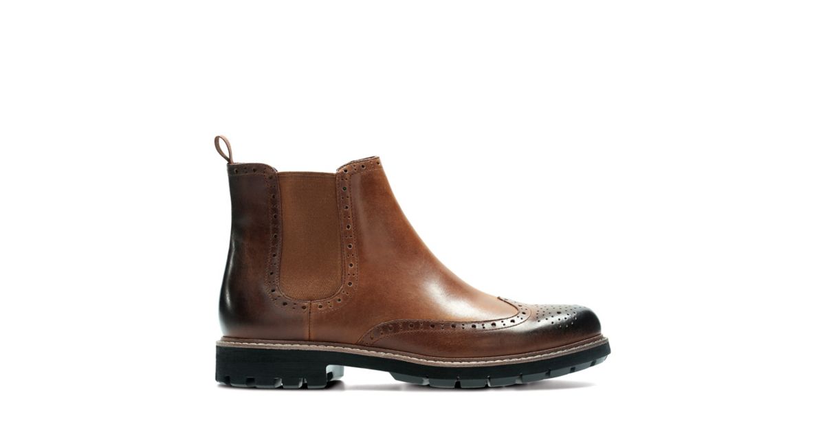 Batcombe Top Dark Tan Leather - Clarks® Shoes Official Site | Clarks