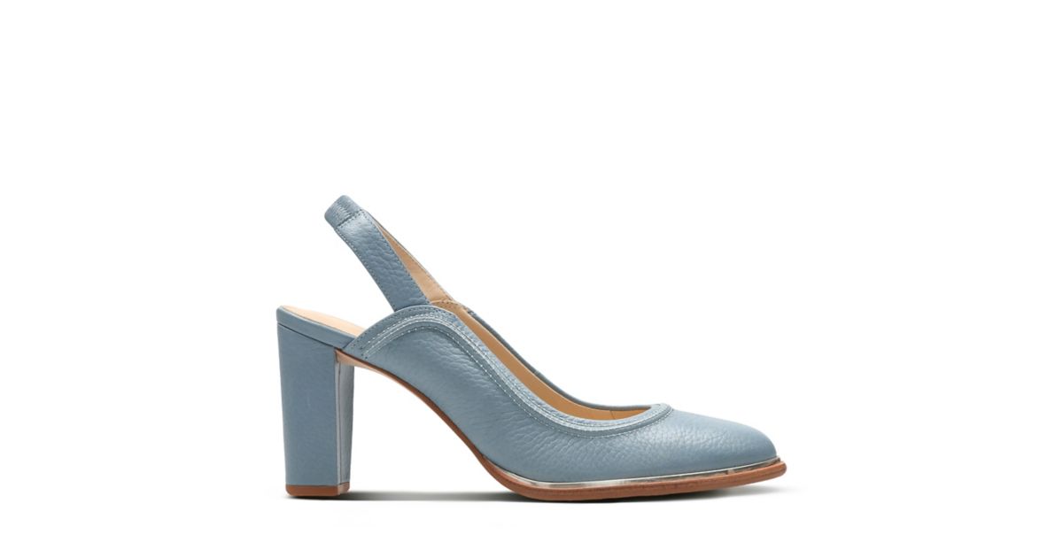 Ellis Ivy Blue Leather - Women's New Arrivals - Clarks® Shoes Official ...