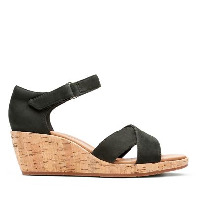 clarks un plaza cross sandals