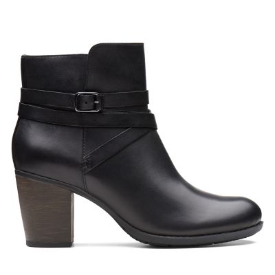 clarks enfield coco black leather