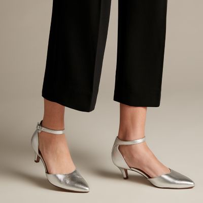 clarks linvale edyth silver