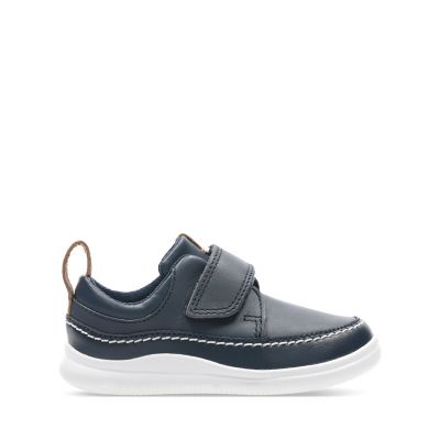 clarks childrens black shoes