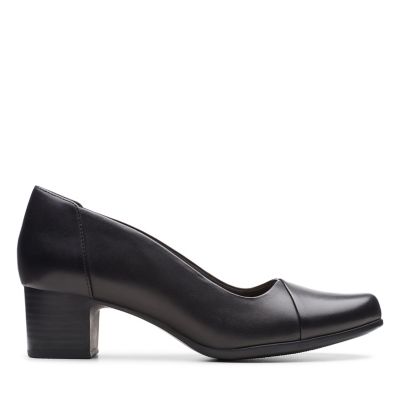 clark shoes black