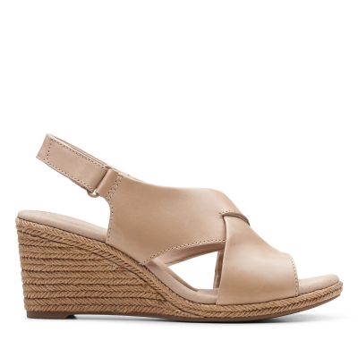 clarks lafley athena wedge sandal