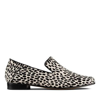 clarks leopard print trainers