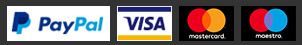 Payments accepted: Paypal, Visa, Mastercard, Maestro