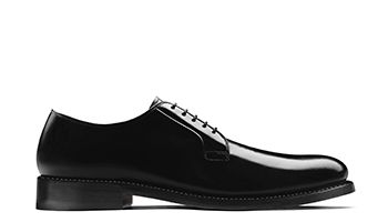 Rhodes Plain Mens Dress Shoe in Black