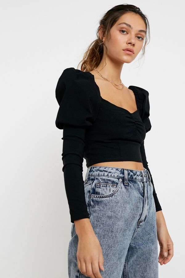 UO Elisa Bengaline Longline Corset Top Urban Outfitters UK