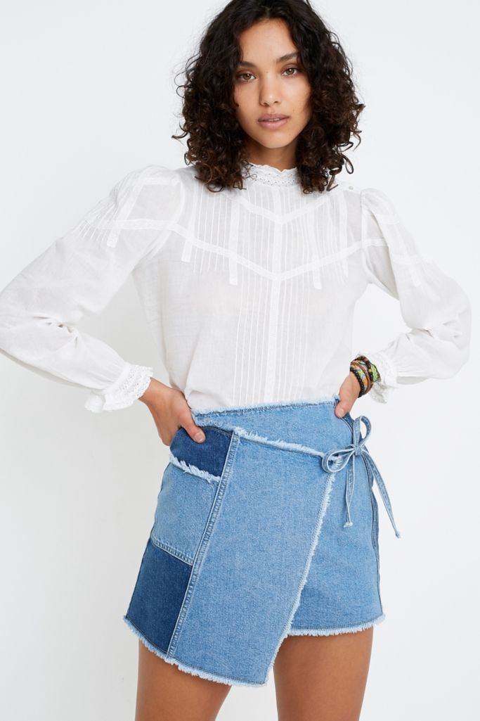 UO Victoriana Voile Blouse | Urban Outfitters UK