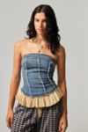 Thumbnail View 1: Kimchi Blue Dani Denim Bandeau