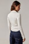 Thumbnail View 4: Silence + Noise White Hailey Zip Through Shirt