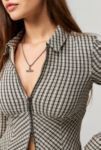 Visualizzazione miniature 4: Camicia Zip Through Hailey Check Silence + Noise