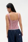 Thumbnail View 4: Kimchi Blue Leela Check Linen Cami 