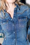 Thumbnail View 2: Chemise en denim Urban Outfitters x TuftLuck