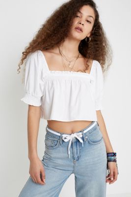 Women's Crop Tops | Cropped T-Shirts | Urban Outfitters UK