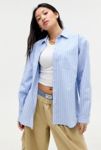 Visualizzazione miniature 1: Camicia a Righe Beck Blu BDG