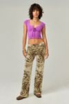 Thumbnail View 2: Out From Under Knockout Seamless Lace-Up T-Shirt 