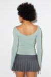 Vista en miniatura 4: UO Roux Scoop Long Sleeve Seamless Top