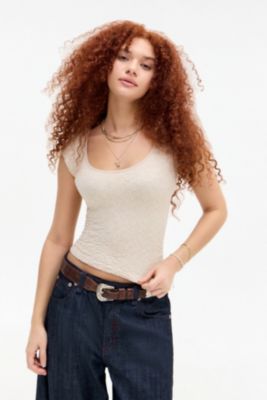 UO Lana Seamless Textured Top