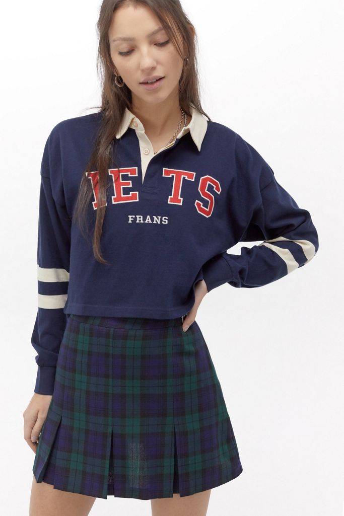iet frans... Cropped Rugby Top Urban Outfitters UK