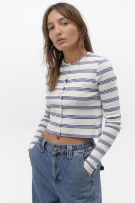 UO Striped Cardigan