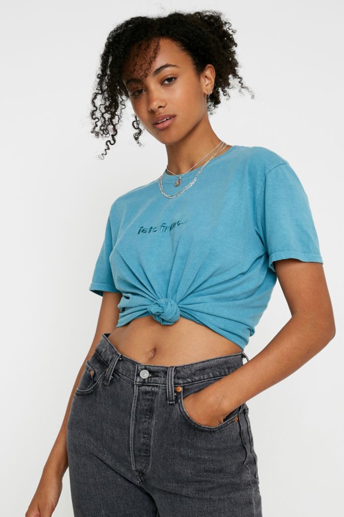 iets frans... Washed Logo T-Shirt | Urban Outfitters UK