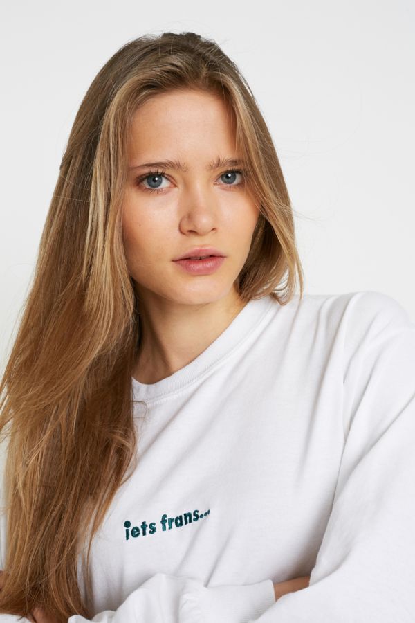iets frans... Long-Sleeve T-Shirt | Urban Outfitters UK