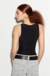 Visualizzazione miniature 4: UO Lia Slinky Slash Neck Tank Top