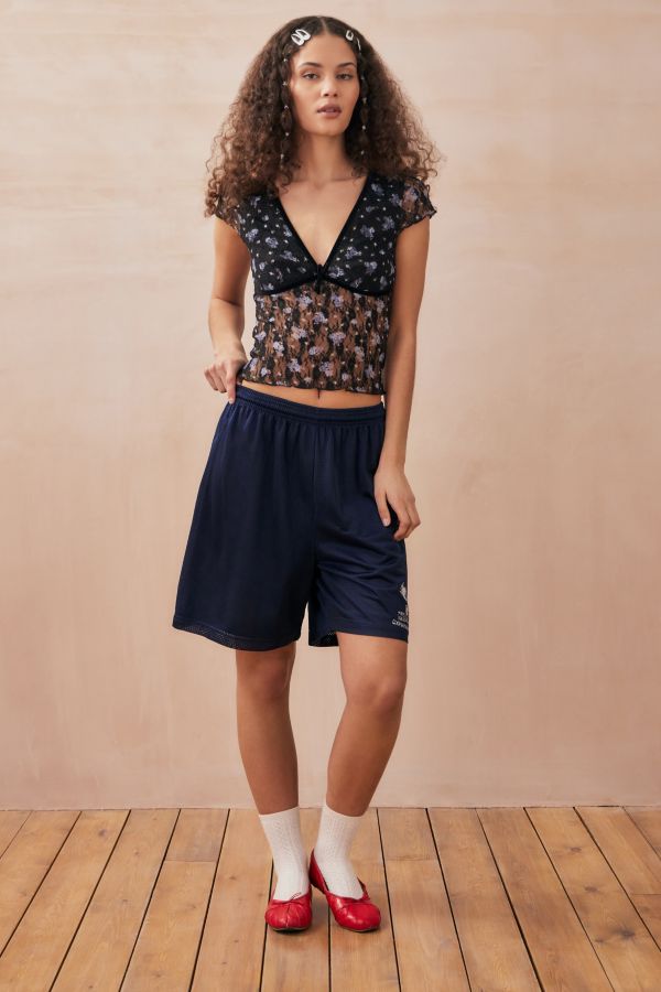 Vista diapositiva: 3: Kimchi Blue Madison Semi-Sheer Lace Blouse